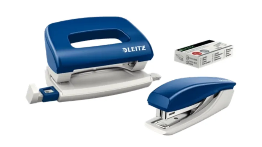Leitz New NeXXt Set Mini-Heftgerät und Locher