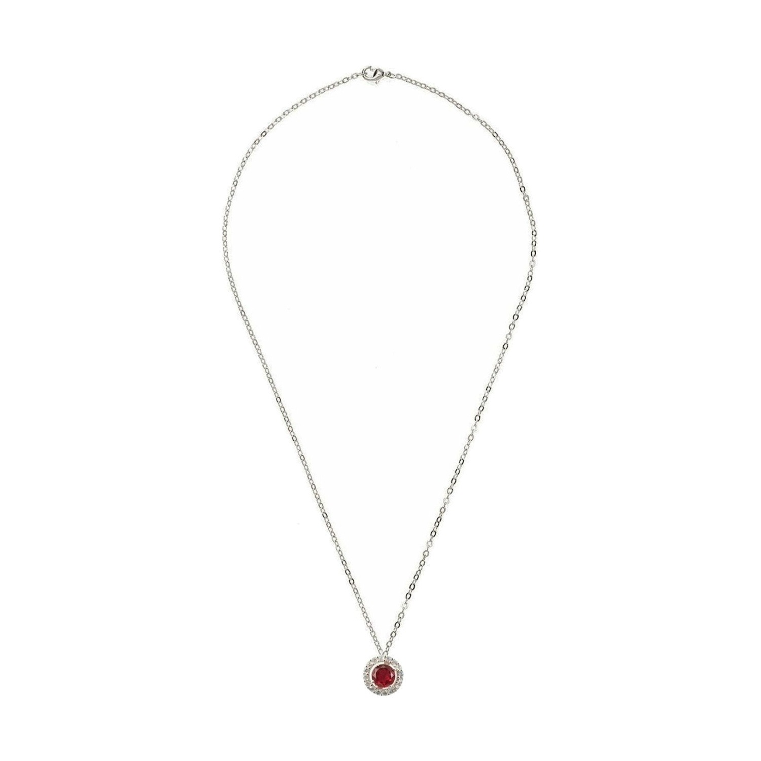 Kette mit Anhänger 'RUBIN Quarz'