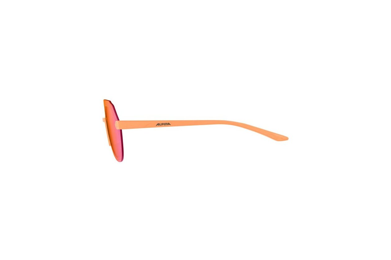 Alpina Beam II peach matt / red mirror