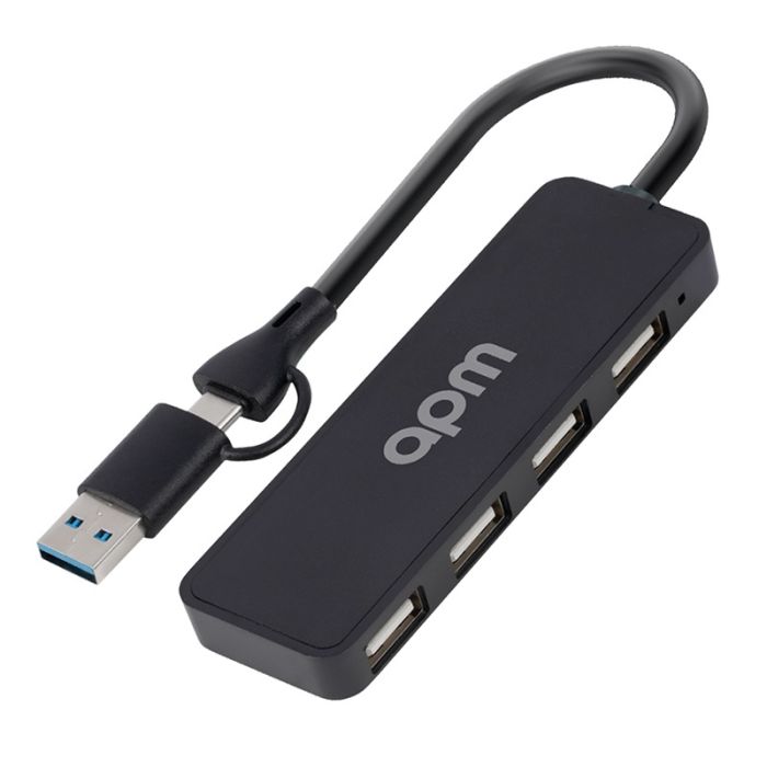 APM USB 2.0 Hub – 4 USB-A-Anschlüsse