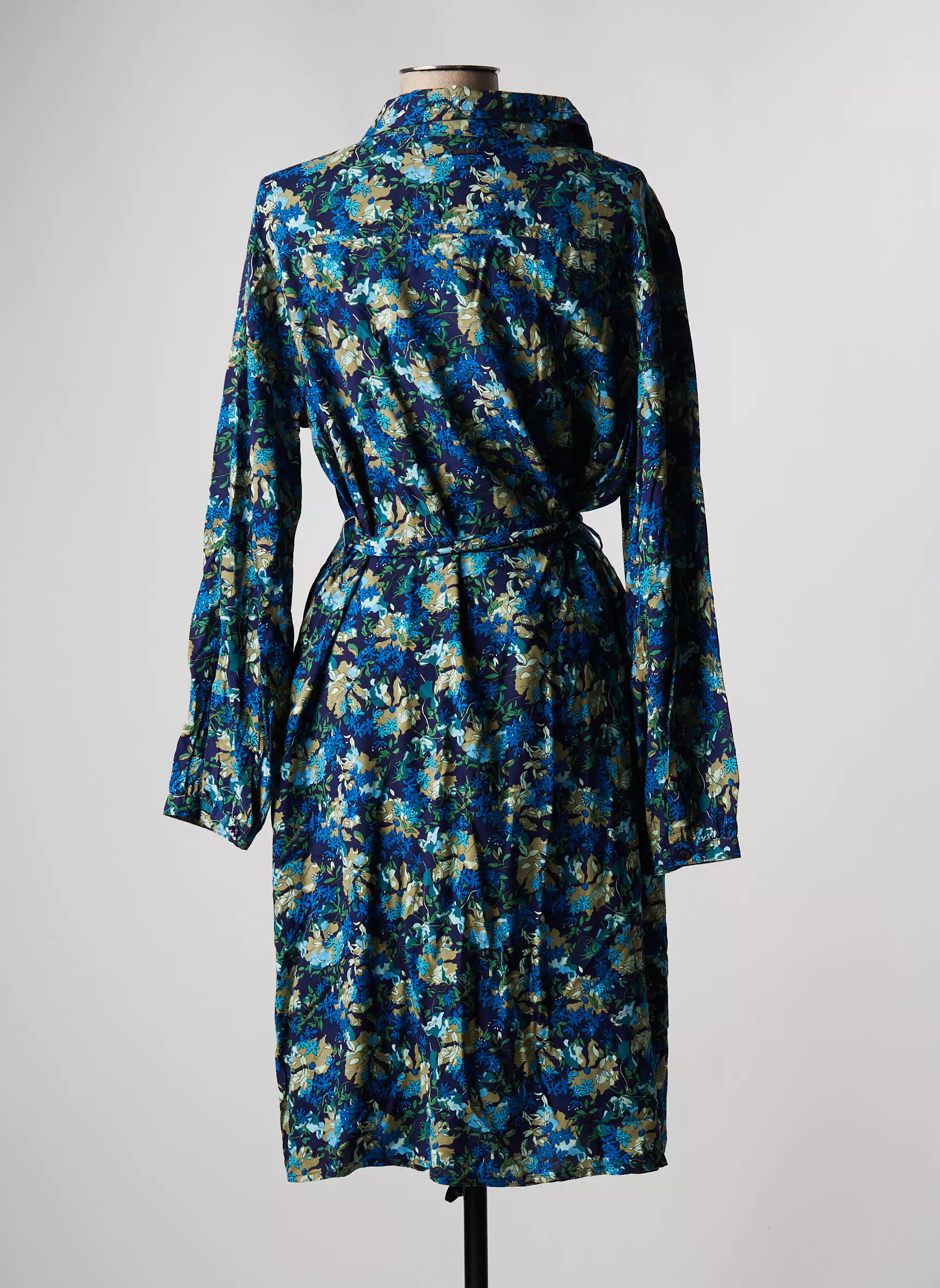 Agathe   Louise Robes Mi Longues Femme couleur bleu