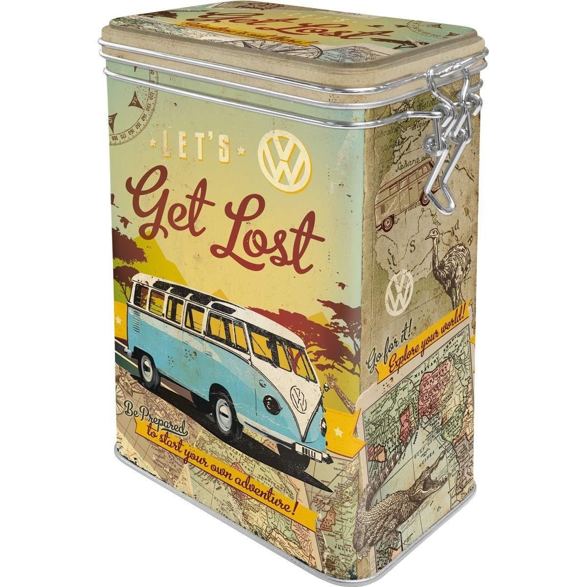 Nostalgic-Art Kaffeedose Aromadose - Volkswagen - VW Bulli - Let's Get Lost