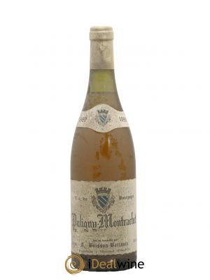Puligny-Montrachet Domaine Buisson Battault 1989 - Lot de 1 Bouteille