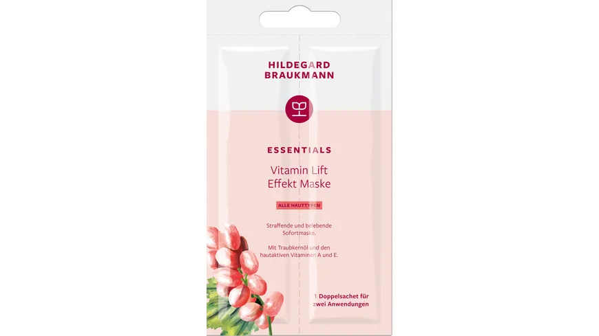 HILDEGARD BRAUKMANN ESSENTIALS Vitamin Lift Effekt Maske 14 ml