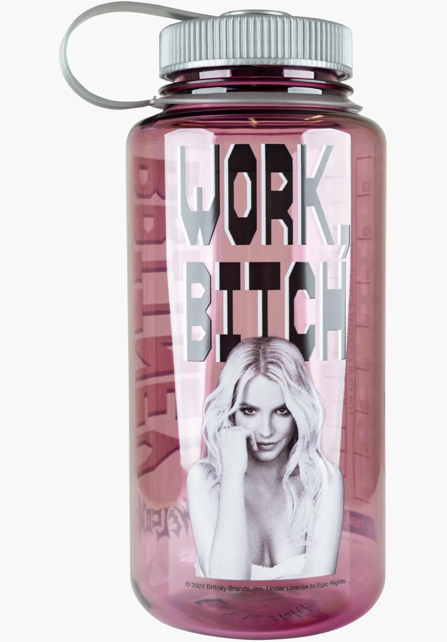 x Britney Spears Work Bitch Nalagene Bottle