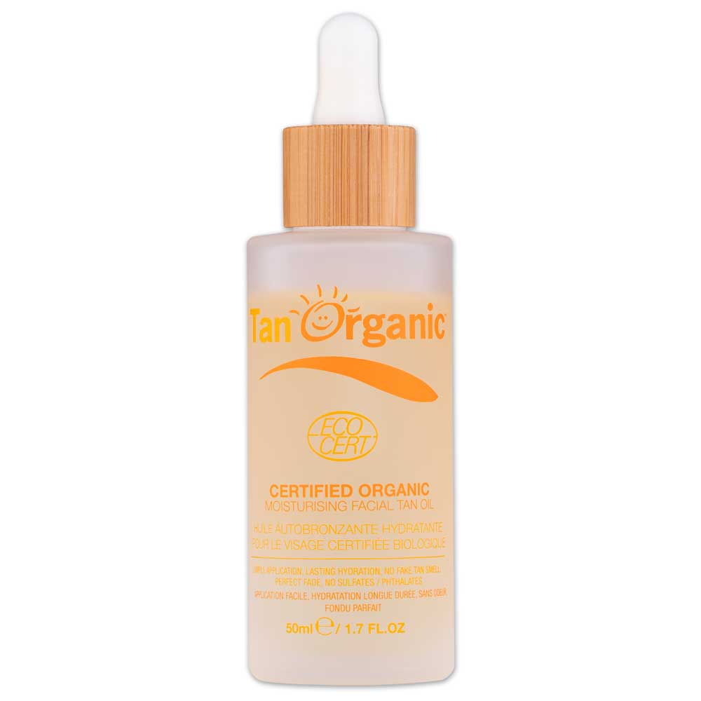 TanOrganic Facial Self Tan Oil Light Bronze 50 ml
