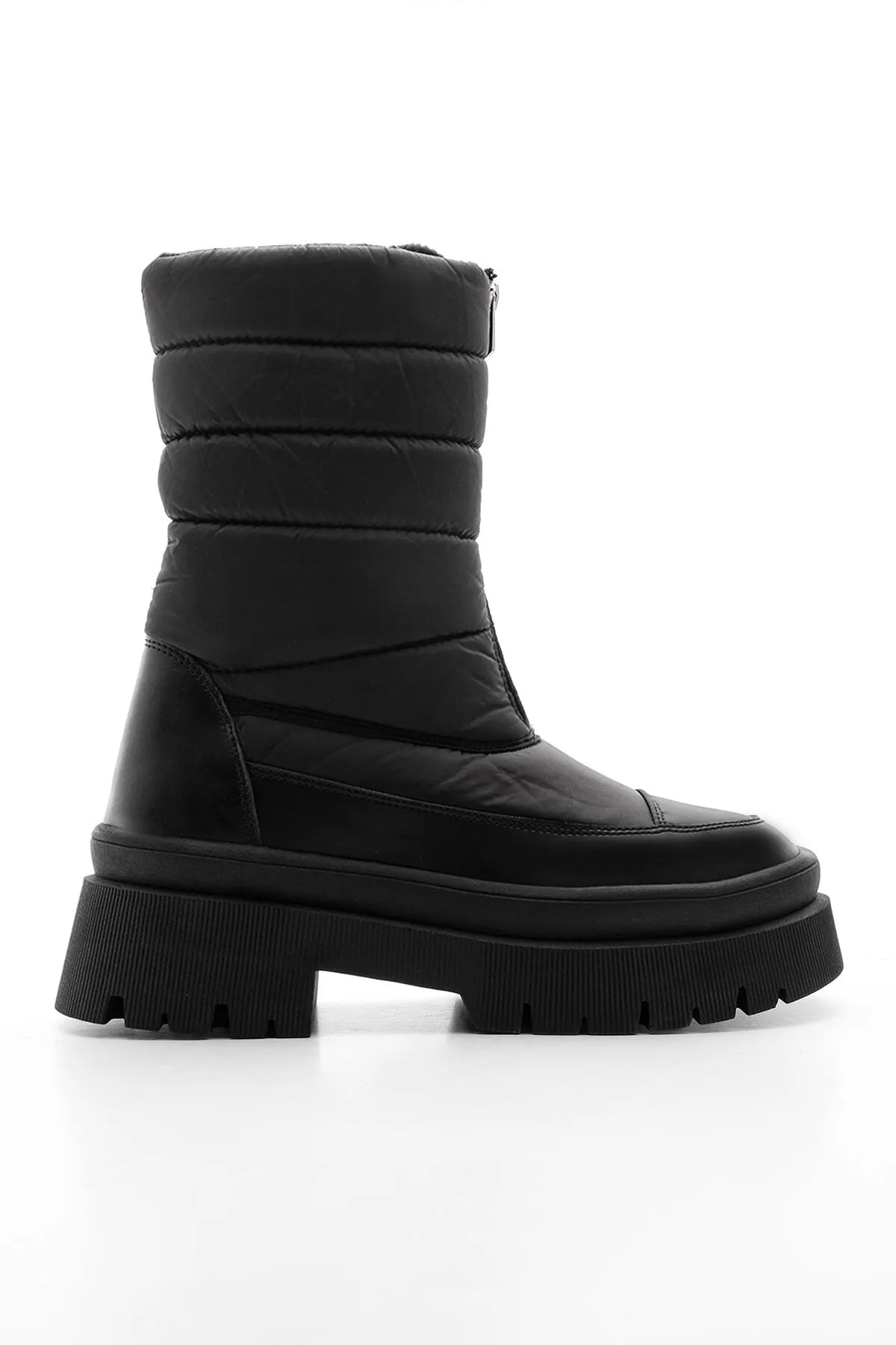 Marjin  Schneestiefel - Schwarz - Flacher Absatz