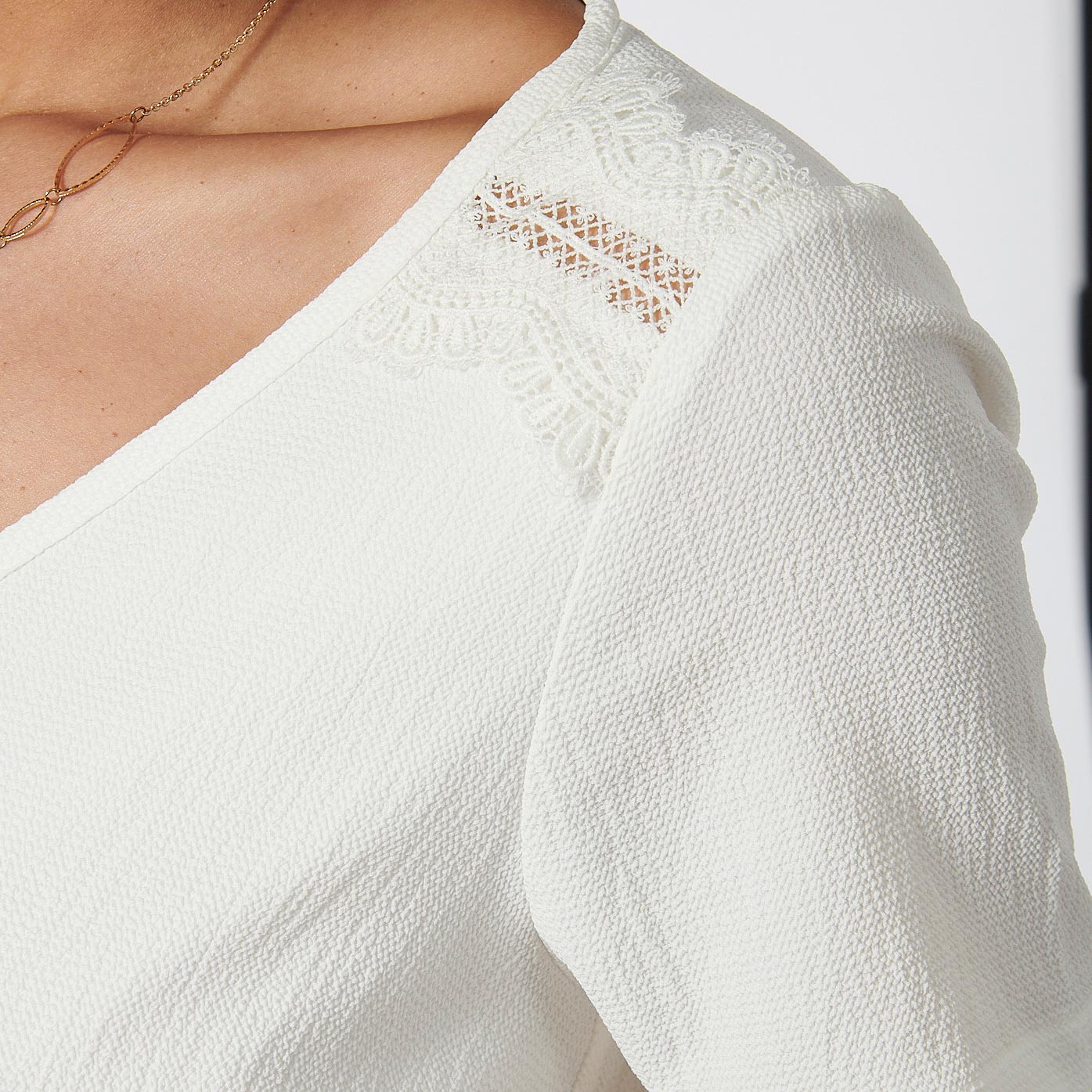 CLEO   Robe écru Femme