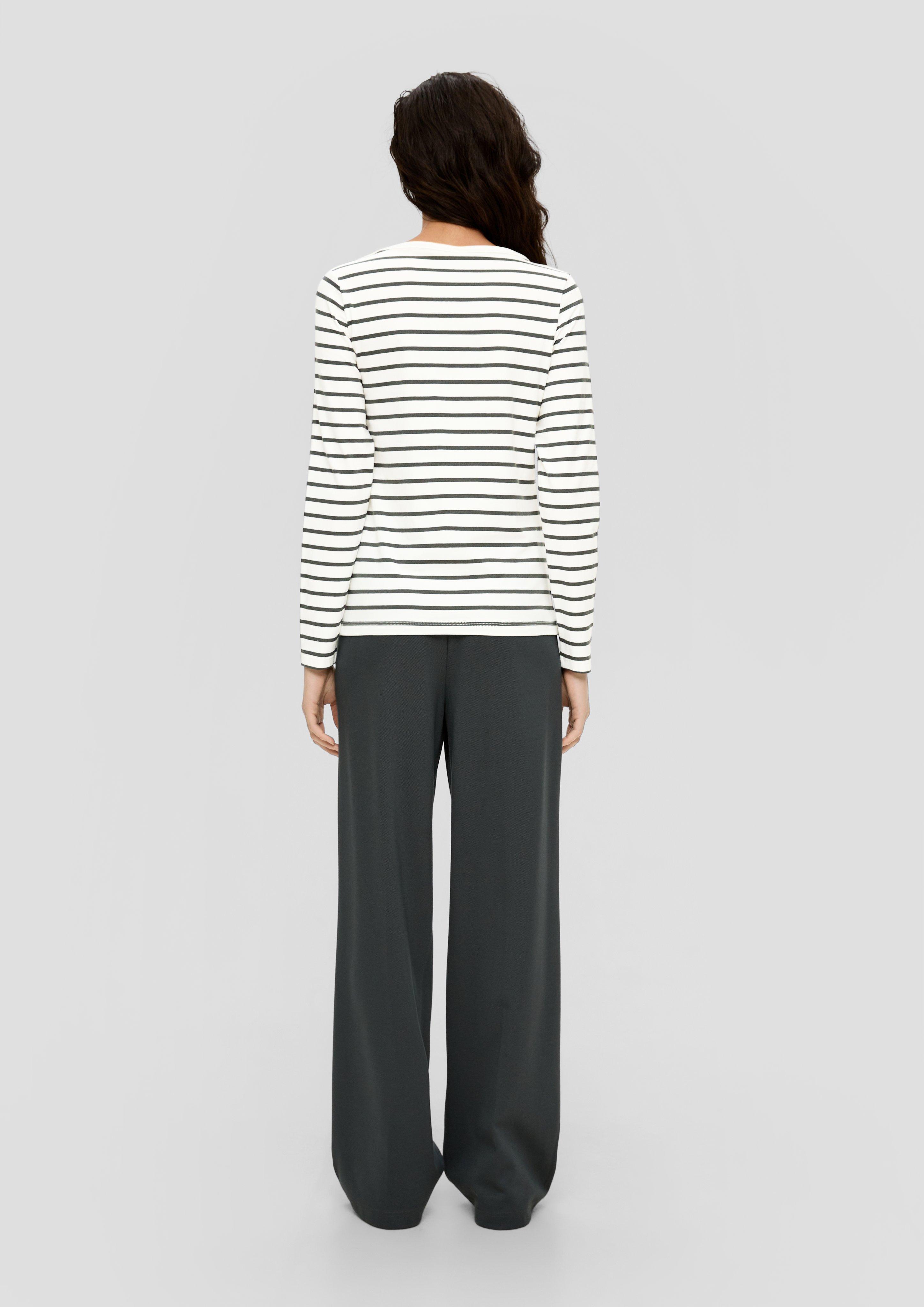 Longsleeve aus Baumwollstretch  2138264-79H2