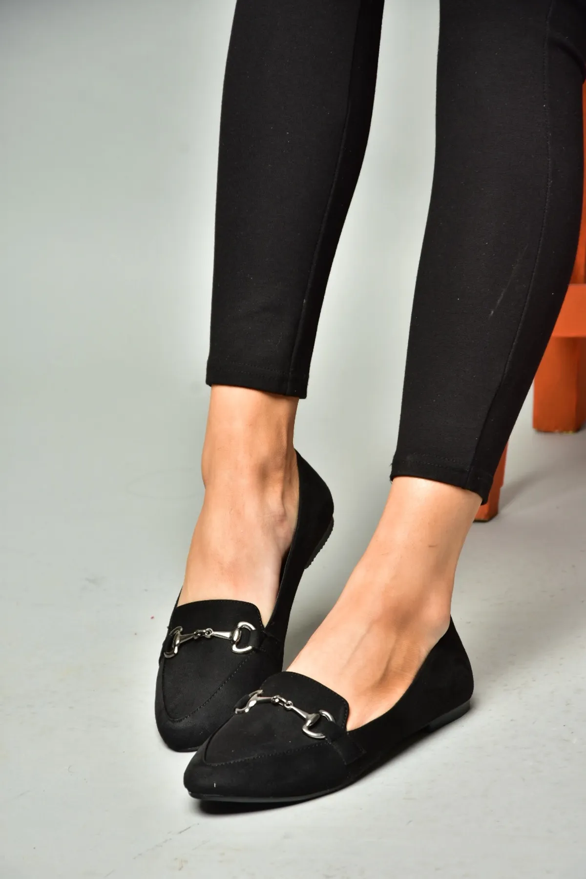 Fox Shoes  Schwarze Damen Ballerina Ballerina G290010002