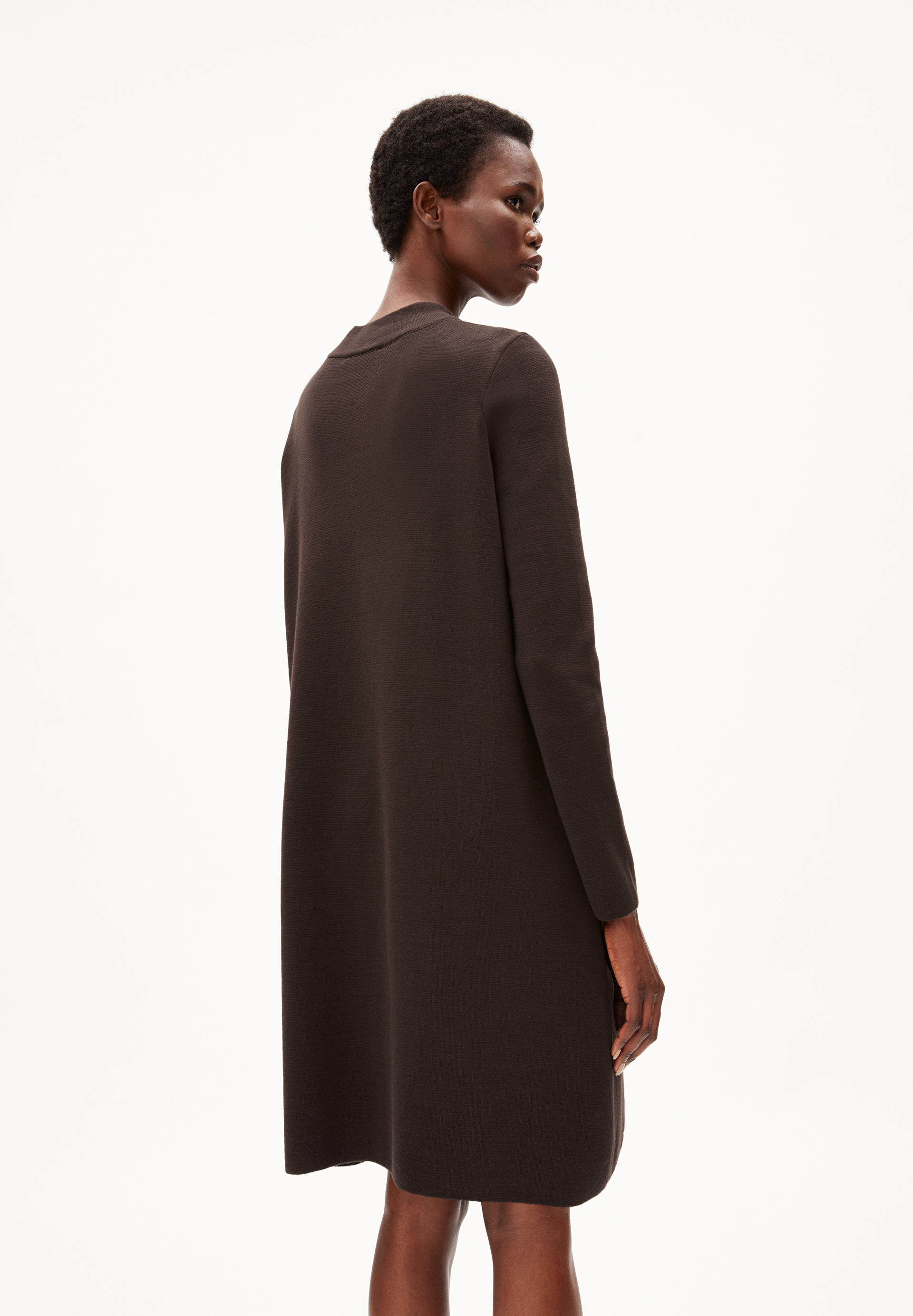 Strickkleid Relaxed Fit aus Bio-Baumwolle