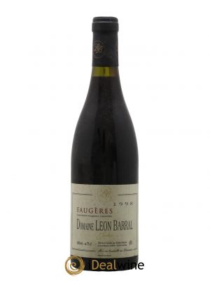 Faugères Jadis Domaine Léon Barral  1998 - Lot de 1 Bouteille