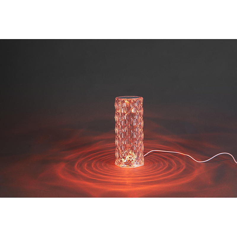 Home Bordlampe LED 9x21,5 cm touch fargeskiftende