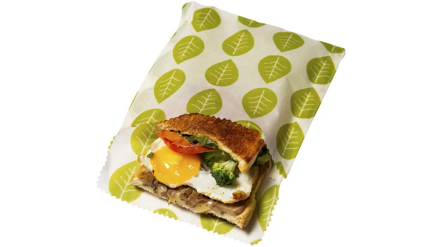 nuts Planzenwachstuch Sandwich und Snack Vegan, 2 Stück