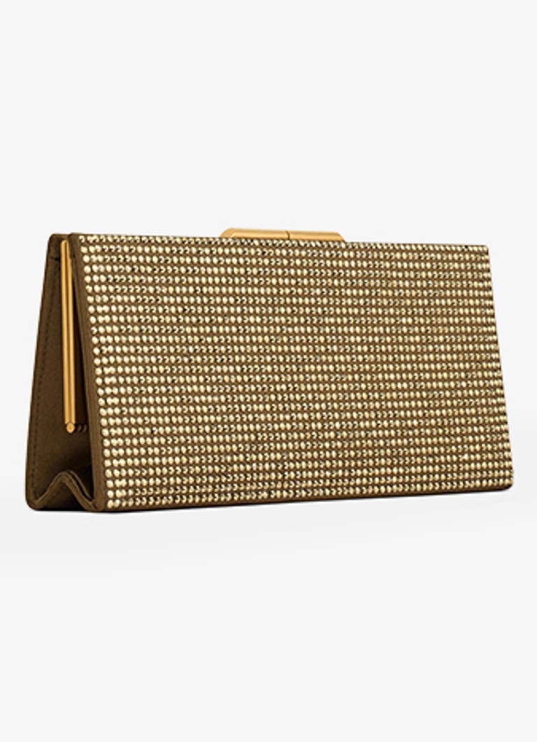 Saint Laurent Midnight Liten clutch med strass