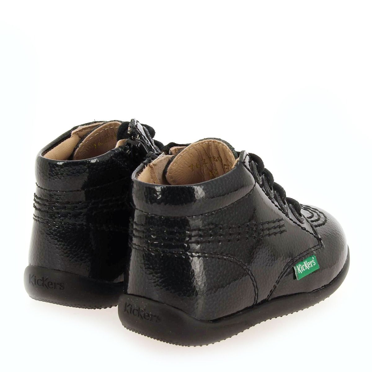 Kickers  BILLISTA H16 - Vernis Noir