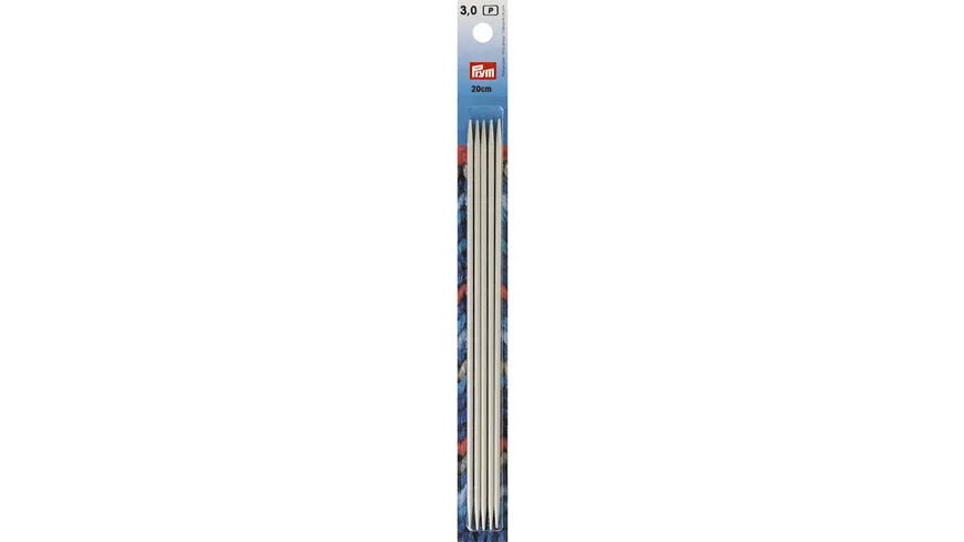 Prym Strumpfstricknadeln 20cm Stärke 3