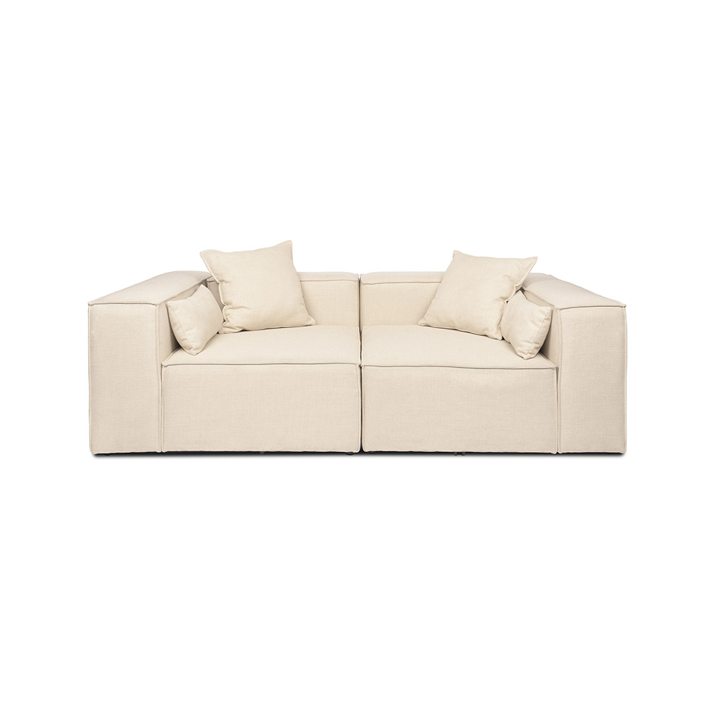 Home Deluxe Modulares Sofa VERONA - S beige