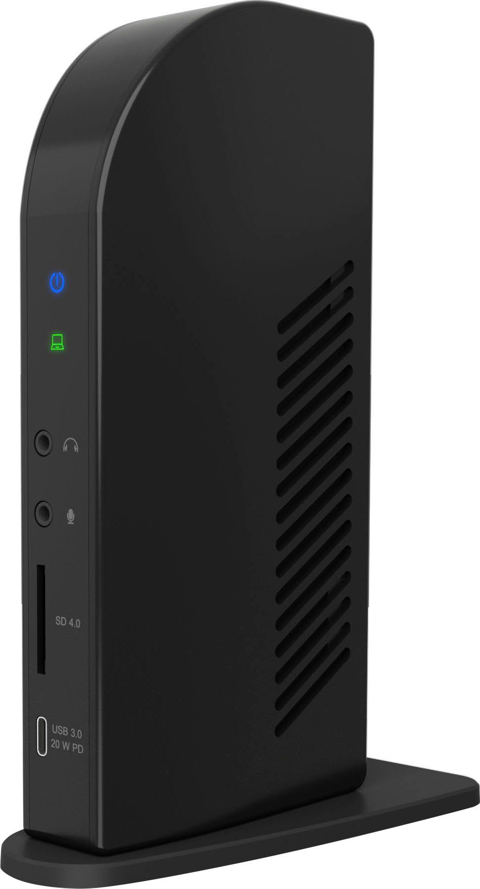 ICY BOX Laptop-Dockingstation ICY BOX USB Type-C DockingStation, mit dreifacher Videoausgabe
