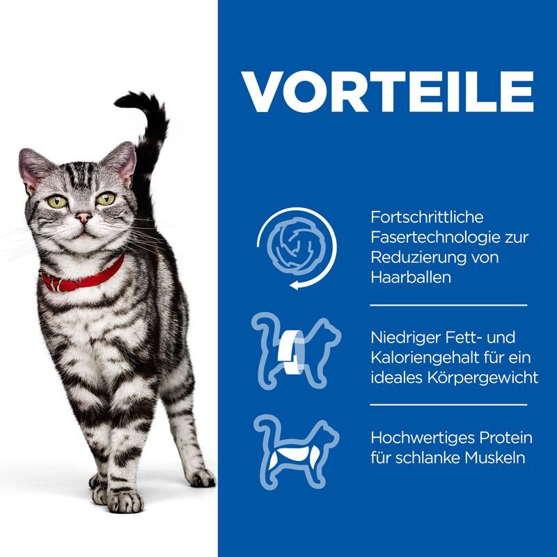 Hill's Trockenfutter Hill's Science Plan Hairball Indoor Adult mit Huhn 3 kg