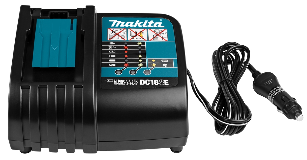 Accesorii Makita 194621-9 DC18SE Incarcator auto 9,6-18 volti Li-ion/Ni-MH Slide