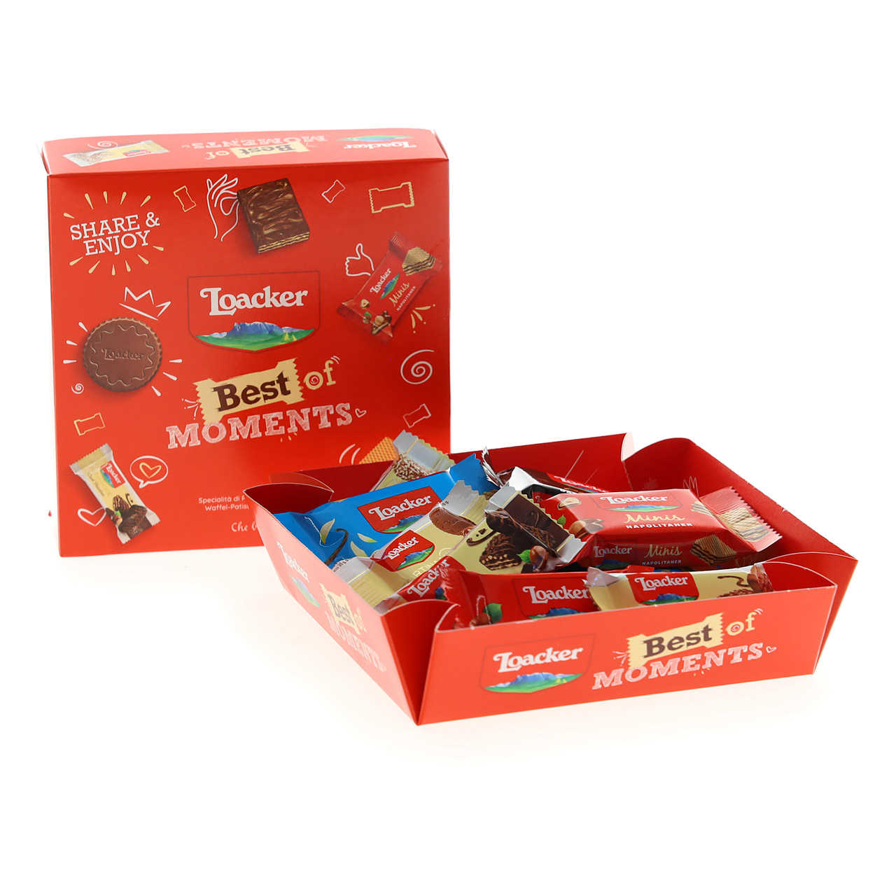 Loacker Best of Moments Mischung 112g (MHD 29.02.2024)