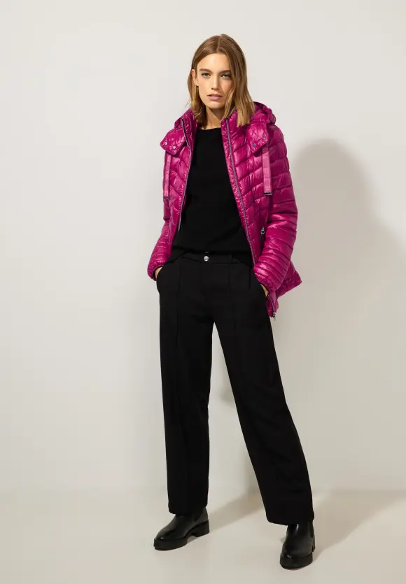 Street One Kurze Steppjacke mit Kapuze