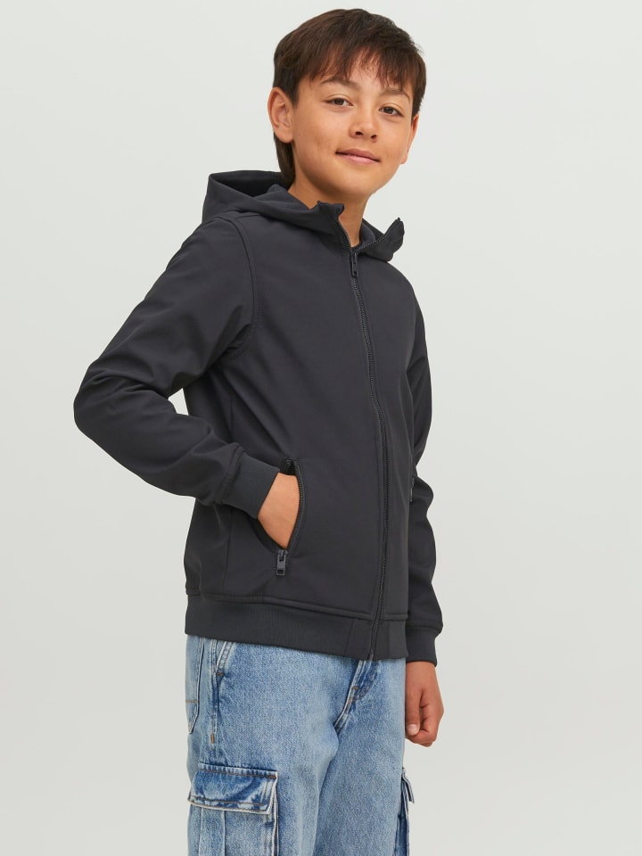 JACK & JONES Junior Softshelljacke in black günstig kaufen