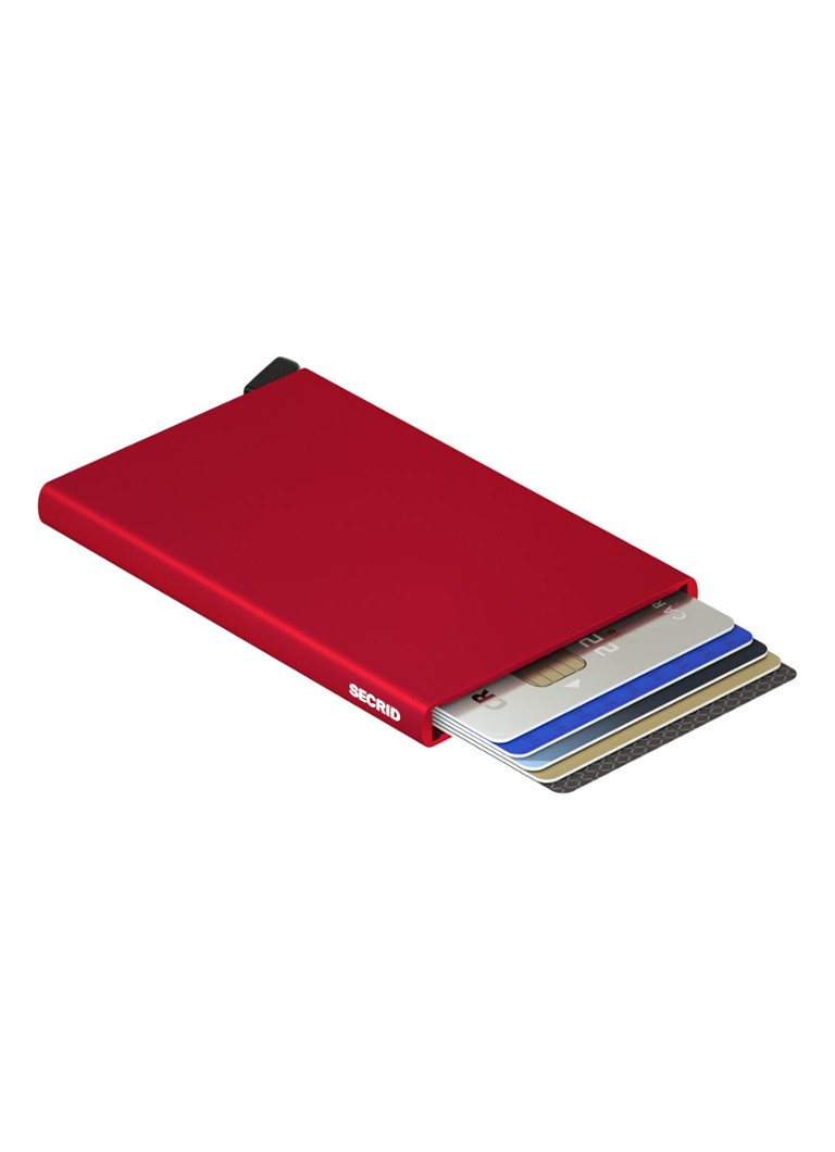 Portofel Secrid Cardprotector din aluminiu pentru carduri de credit.