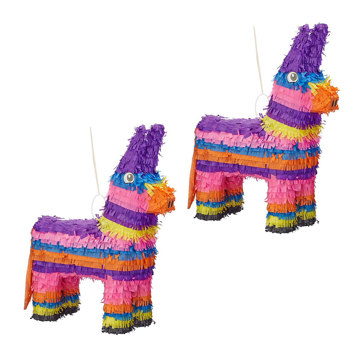2 x Pinata Esel