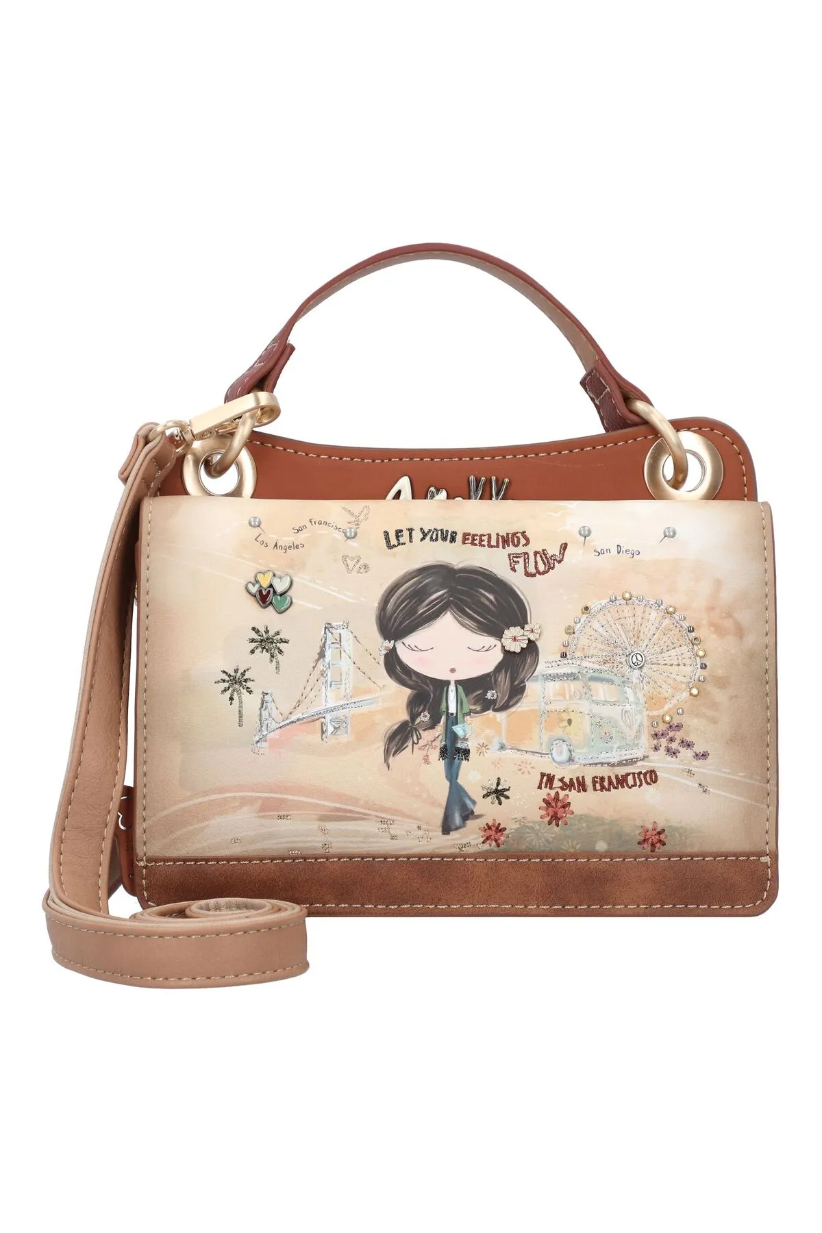 Anekke  Peace & Love Handtasche 18 cm