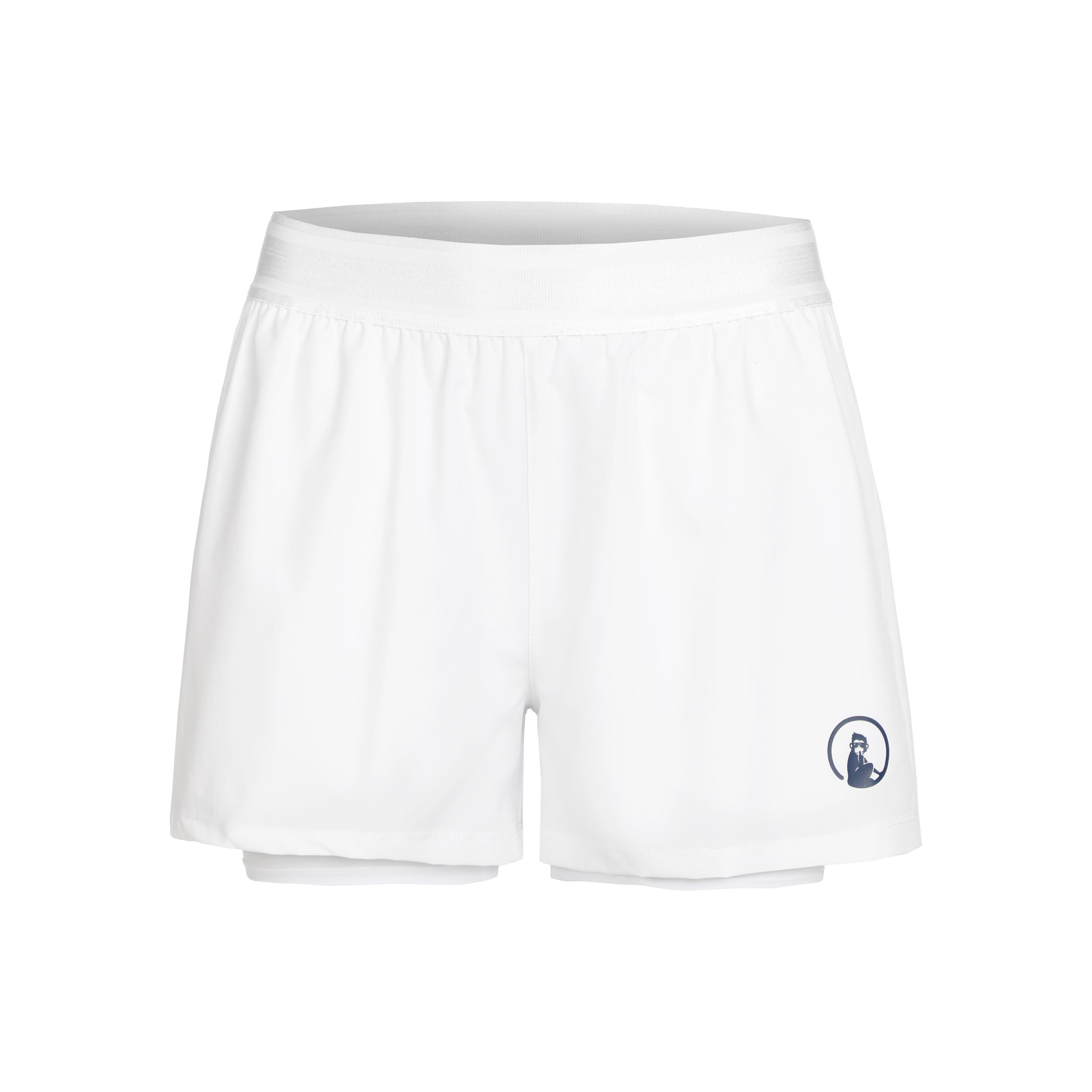 Point 2in1 Shorts Damen - Weiß