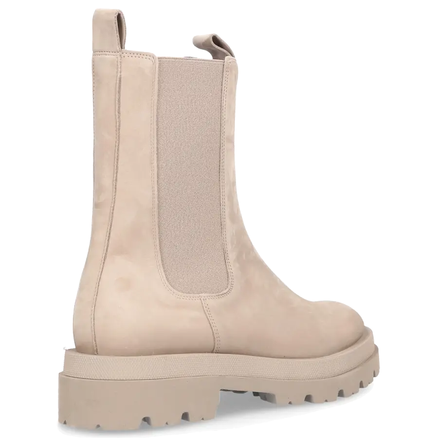 305 SOBE - Stiefeletten SHAKIRA Nubukleder - beige