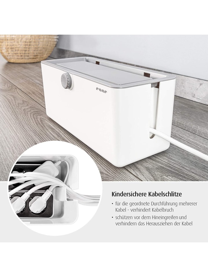 Reer CableGuard Kabelbox in Weiß ab 0 Monate günstig kaufen onesize