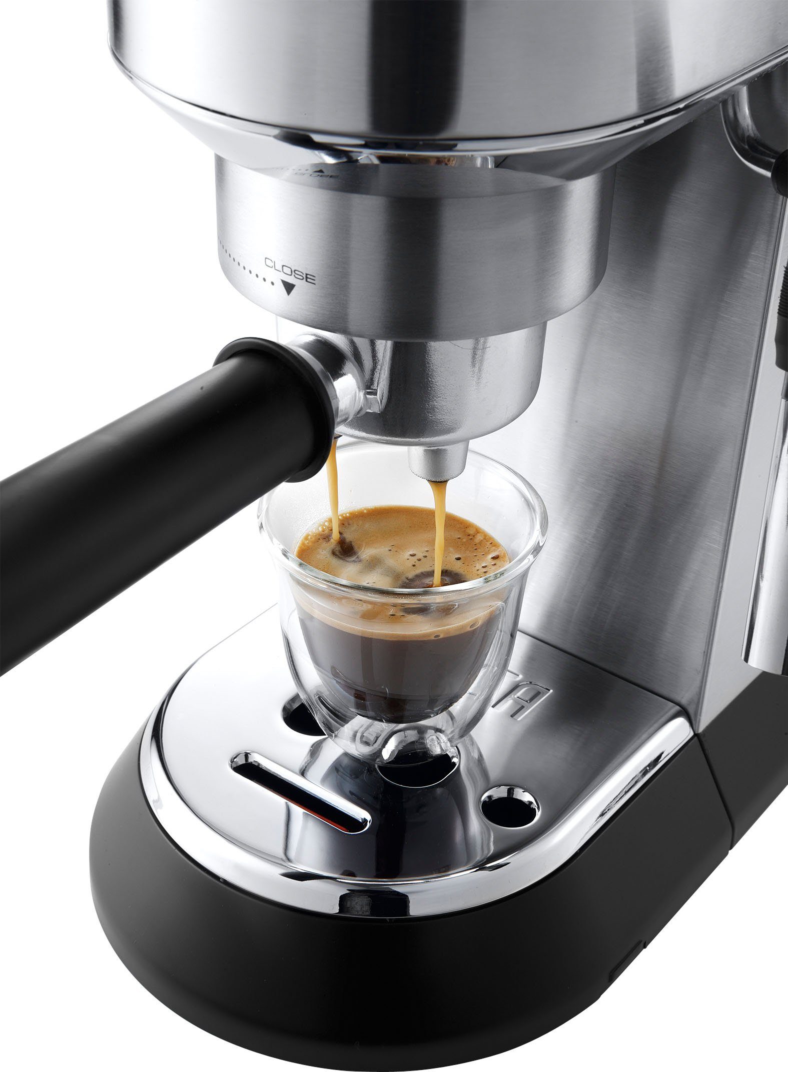 De'Longhi Siebträgermaschine ECKG6821.M, inkl. Kaffeemühle, Tamper, Abschlagbox+ Kännchen
