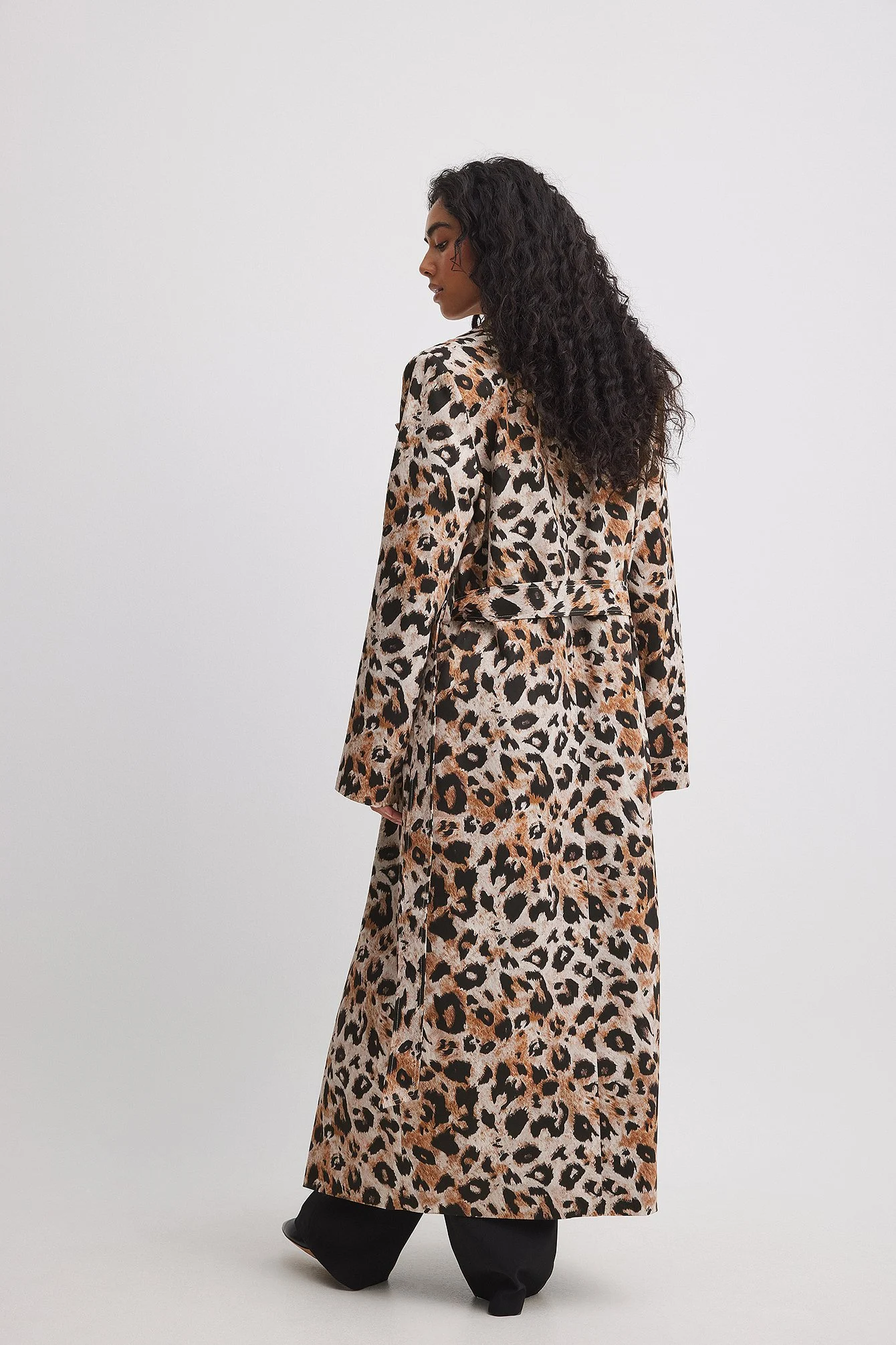 Leopard Print Coat