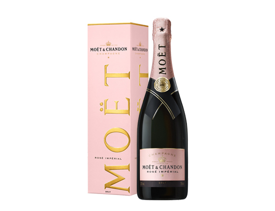 Champagne Moët & Chandon Brut Rosé Impérial Sous étui