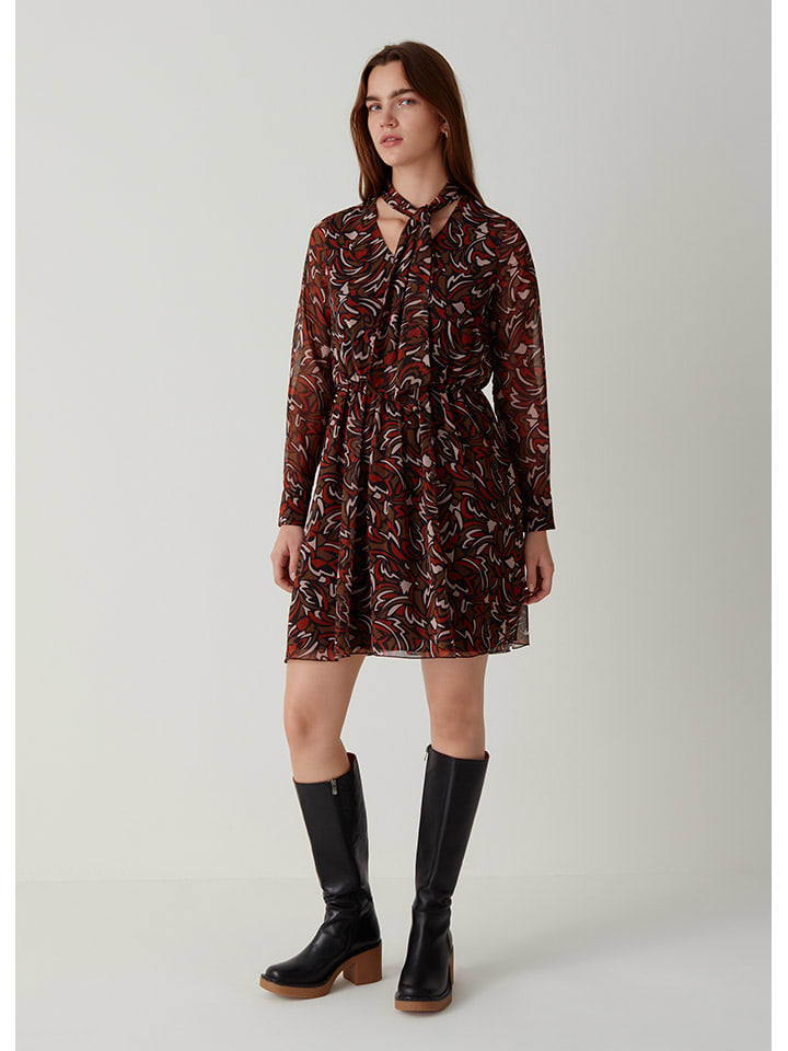 STEFANEL Kleid in Braun günstig kaufen