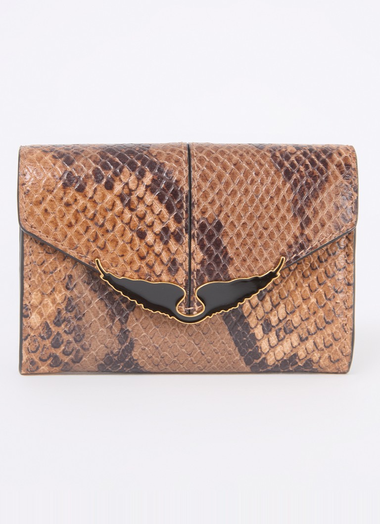 Portofel Zadig&Voltaire Borderline Mini din piele de capră