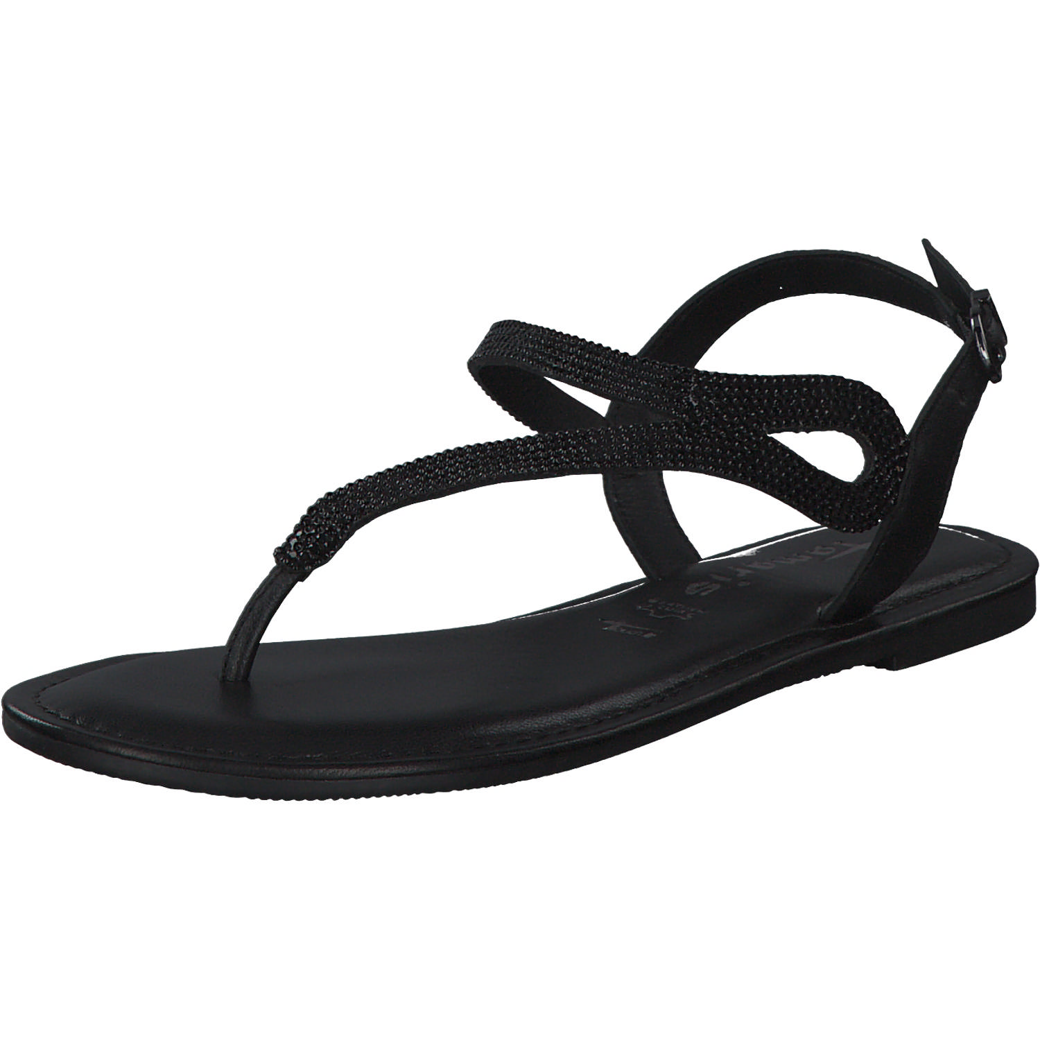 Tamaris 28131, Klassische Sandalen, Damen, BLACK GLAM