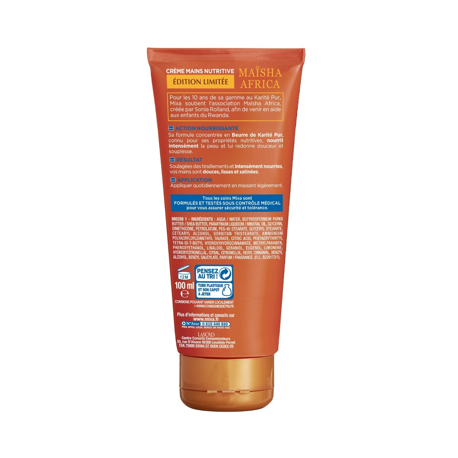 Crema mani nutriente Mixa