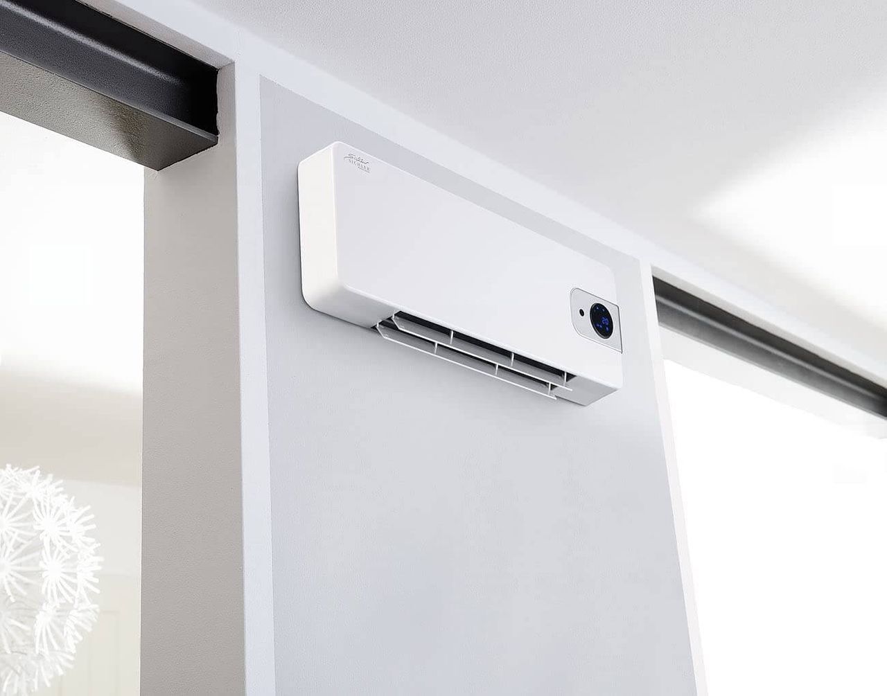 Sichler Keramik Wandheizlüfter LV-820.w mit digitalem Thermostat, Oszillation, 2.000 W