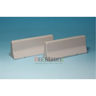 US  Jersey Barrier Set (wide type) 1/35