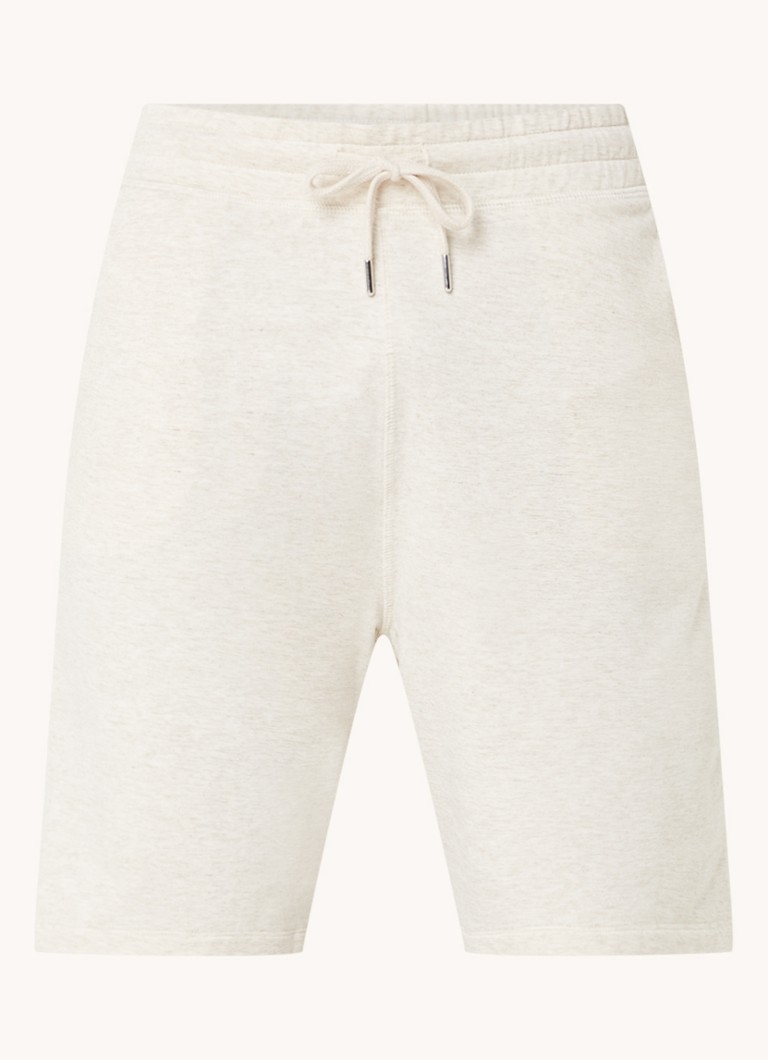 Pantaloni de trening Reiss Tyne cu croială dreaptă și imprimeu în culorile heather.
