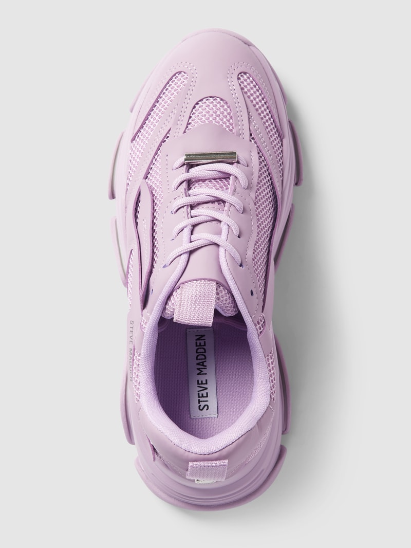 Sneaker mit Label-Details Modell 'POSSESSION' in lavendel