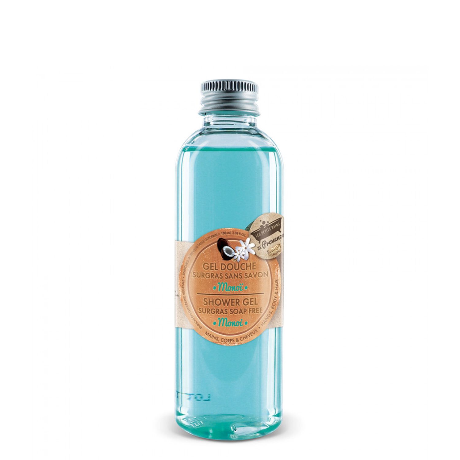 Les Petits Bains de Provence Gel Douche Surgras Sans Savon Parfum Monoï