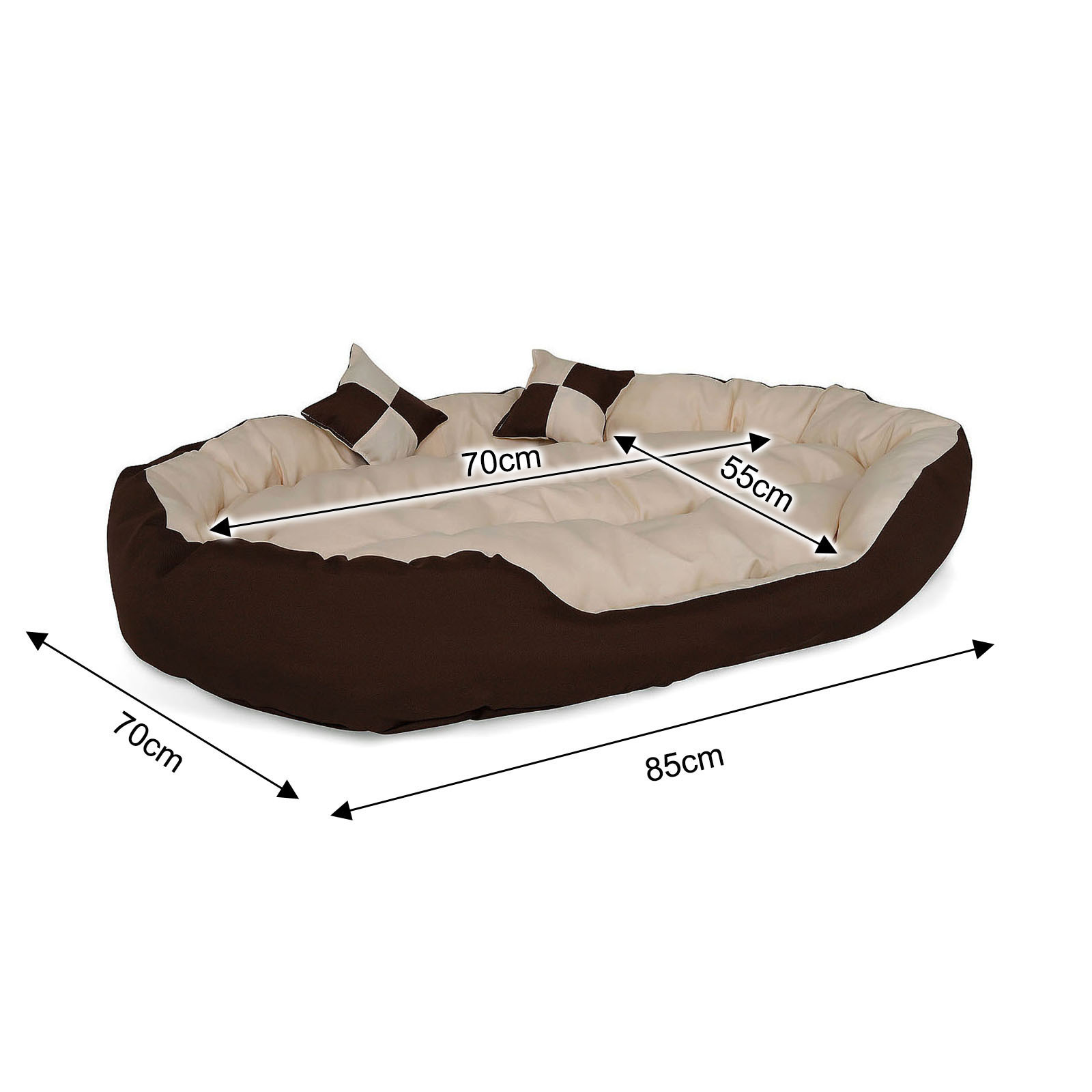 Lionto Hundebetten Lionto 4-in-1 Hundebett M