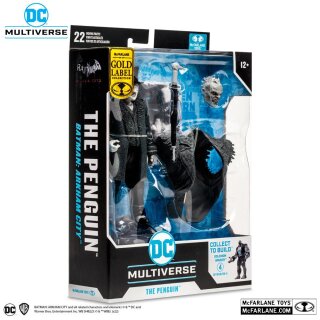 DC Gaming Build A Actionfigur The Penguin Gold Label (Batman: Arkham City) 18 cm