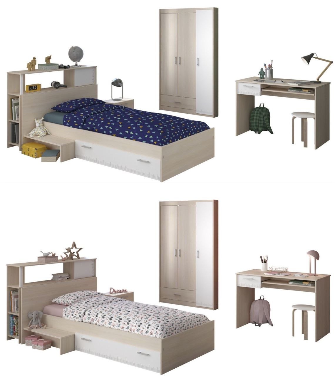 Parisot Kinderzimmer, 5-tlg., Charly 10