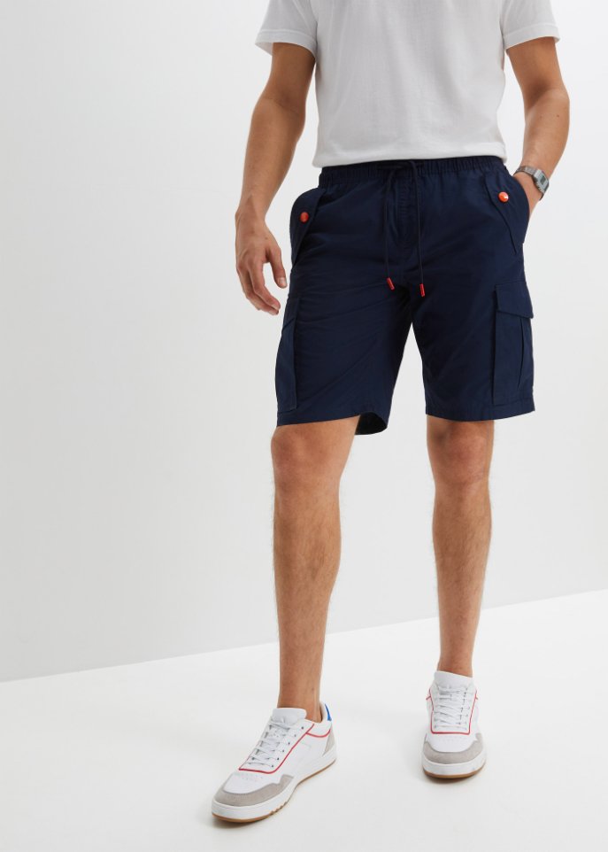 Schlupf-Cargo-Bermuda, Regular Fit